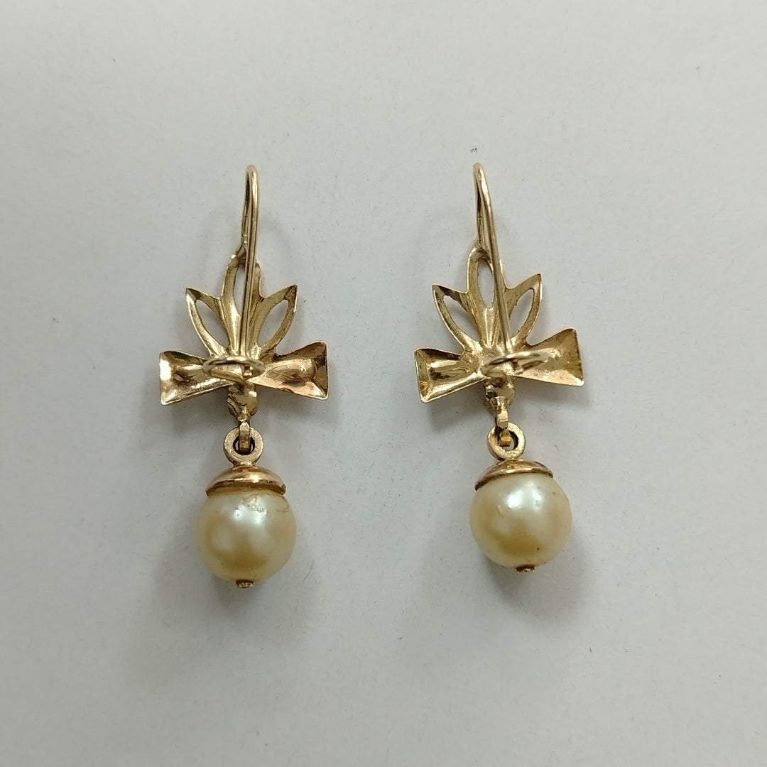 ARETES PAR ORO 8 K 3,40 GRMS (SEMINUEVO)