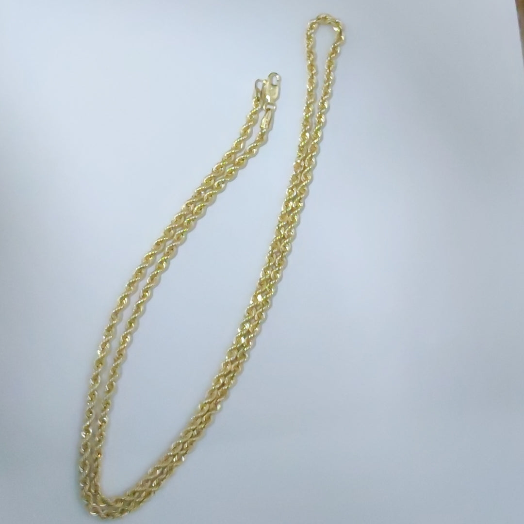 CADENA ORO 10 K 6.2 GRMS (SEMINUEVO)
