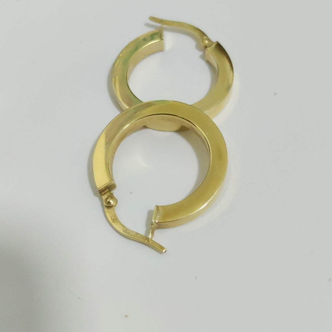 ARRACADAS PAR ORO 14 K 2 GRMS (SEMINUEVO)