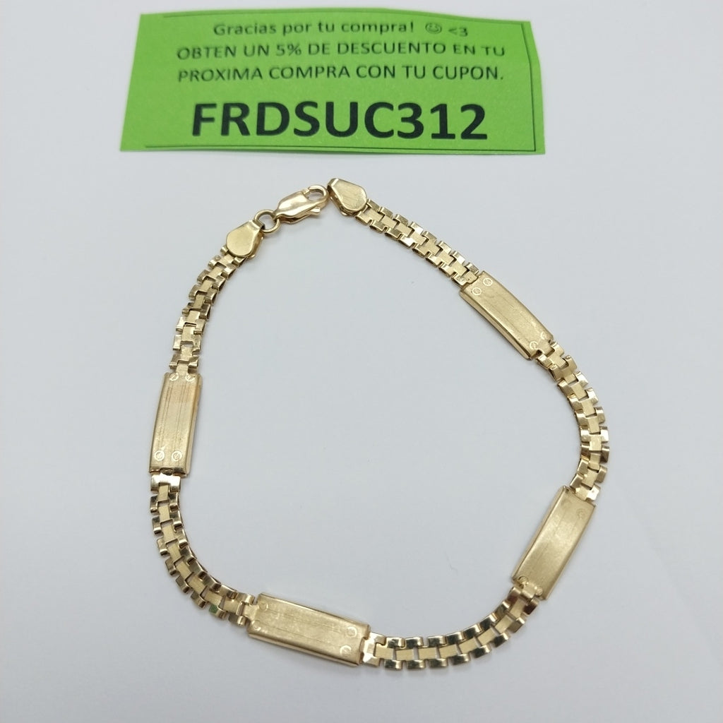PULSERA ORO 14 K 4.2 GRMS (SEMINUEVO)