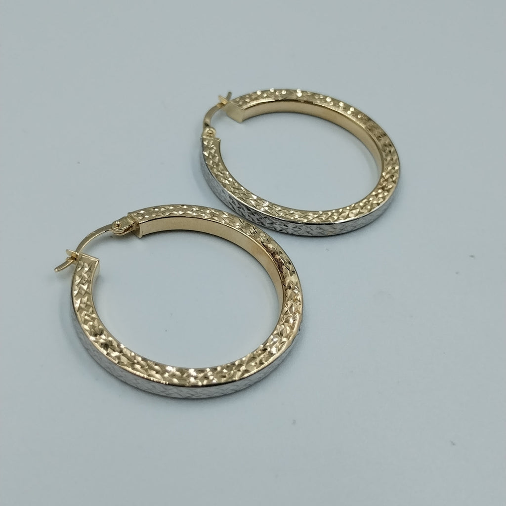 ARRACADAS PAR ORO 14 K 2.9 GRMS (SEMINUEVO)