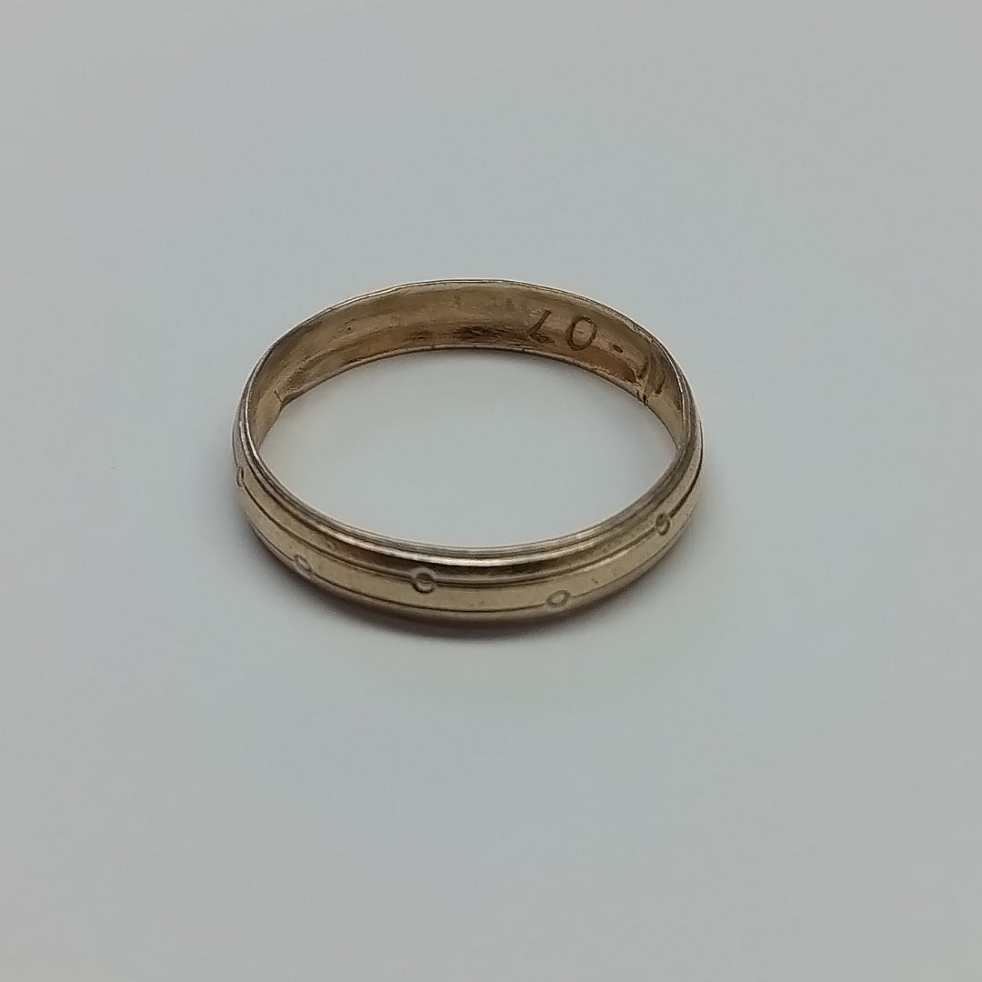 ARGOLLA ORO 10 K 1.6 GRMS (SEMINUEVO)