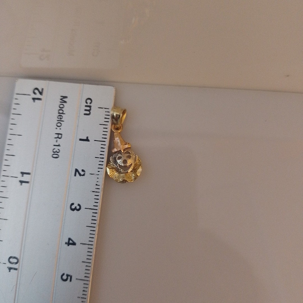 DIJE ORO, ORO COMBINADO 14 K 1.4 GRMS (SEMINUEVO)