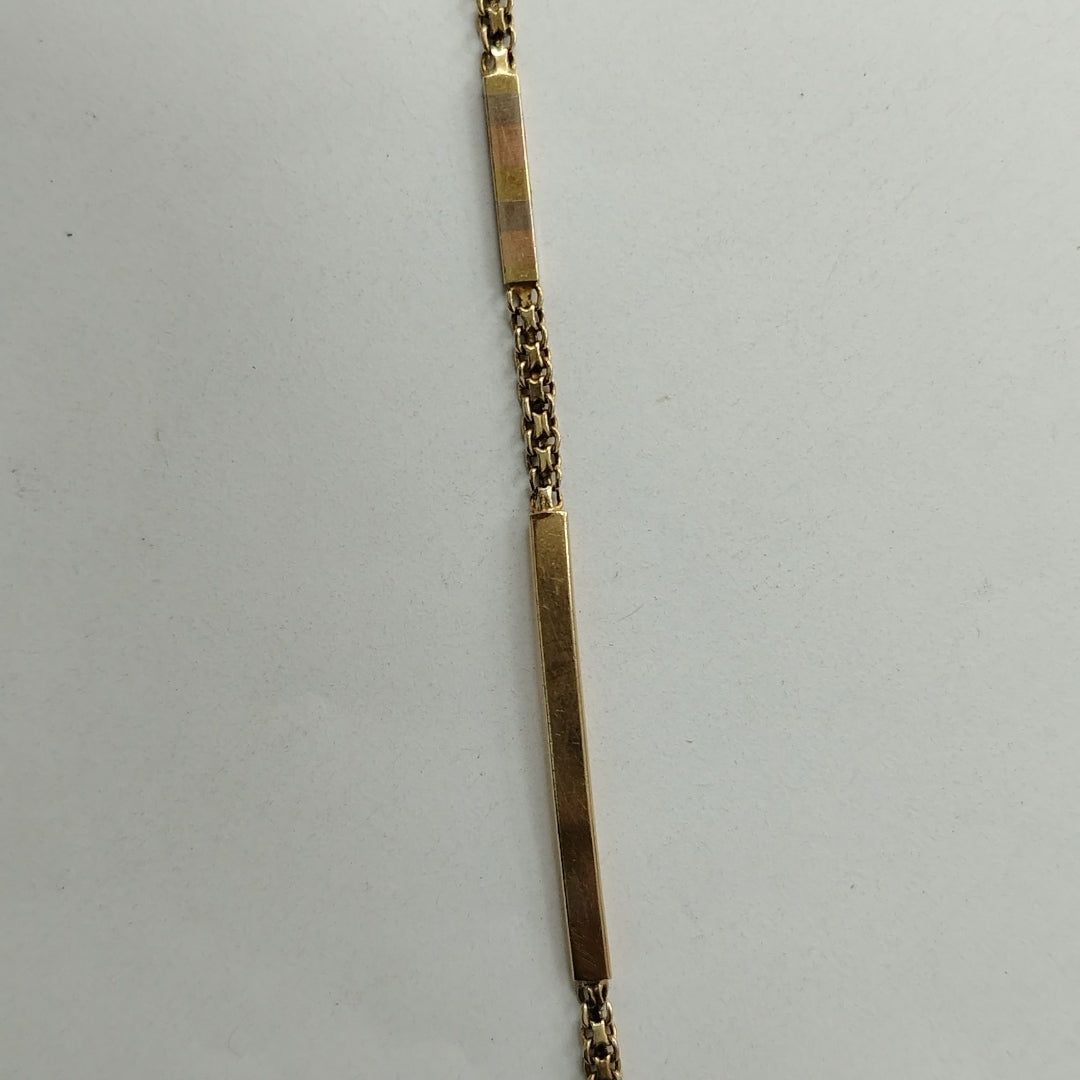 PULSERA ORO 14 K 4.2 GRMS (SEMINUEVO)