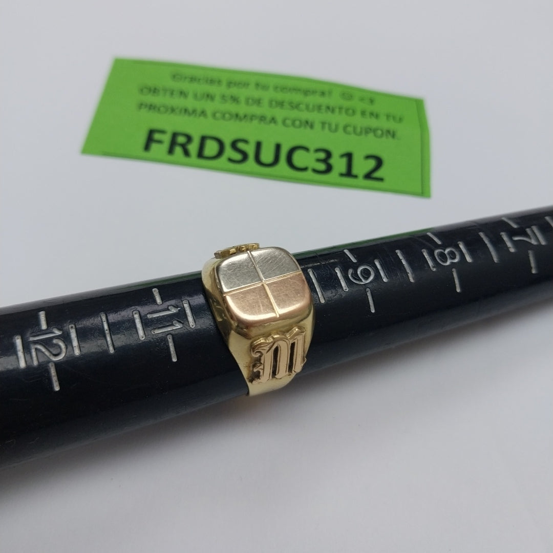 ANILLO ORO 14 K 6.3 GRMS (SEMINUEVO)