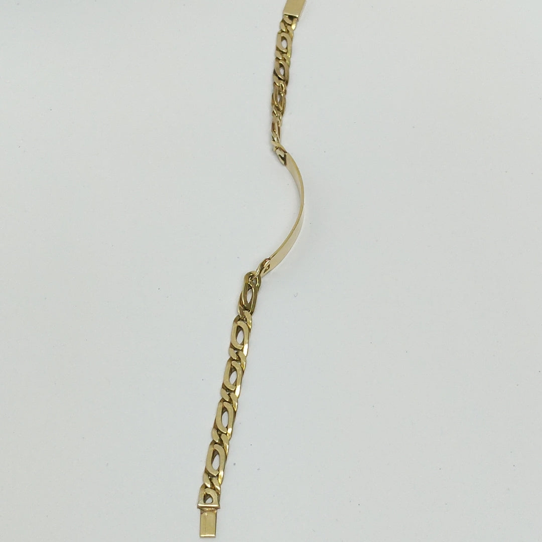 ESCLAVA ORO 14 K 11.8 GRMS (SEMINUEVO)