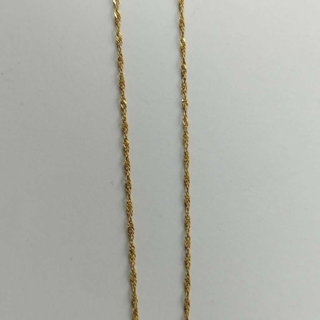 GARGANTILLA ORO 10 K 0.9 GRMS (SEMINUEVO)