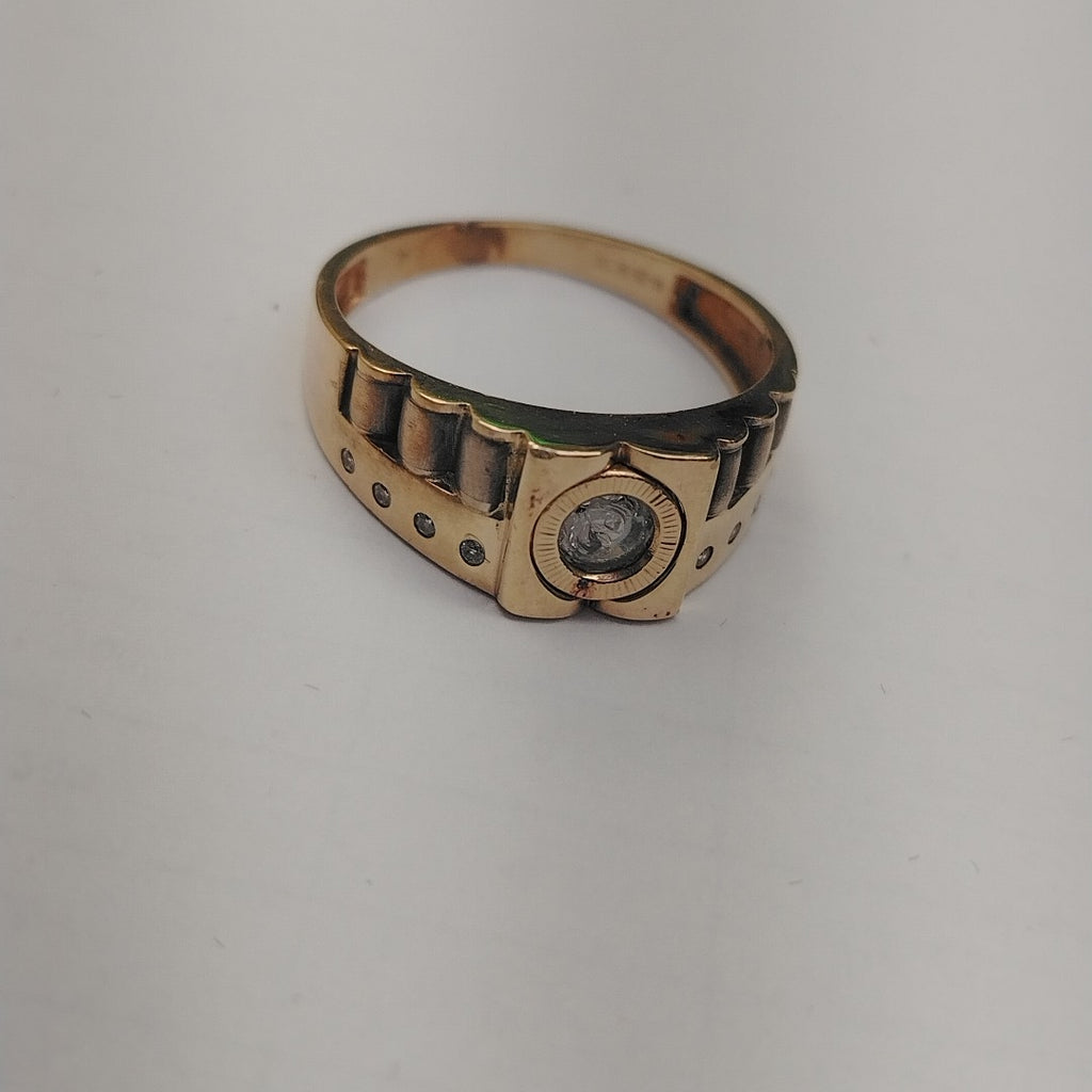 ANILLO ORO 14 K 5 GRMS (SEMINUEVO)