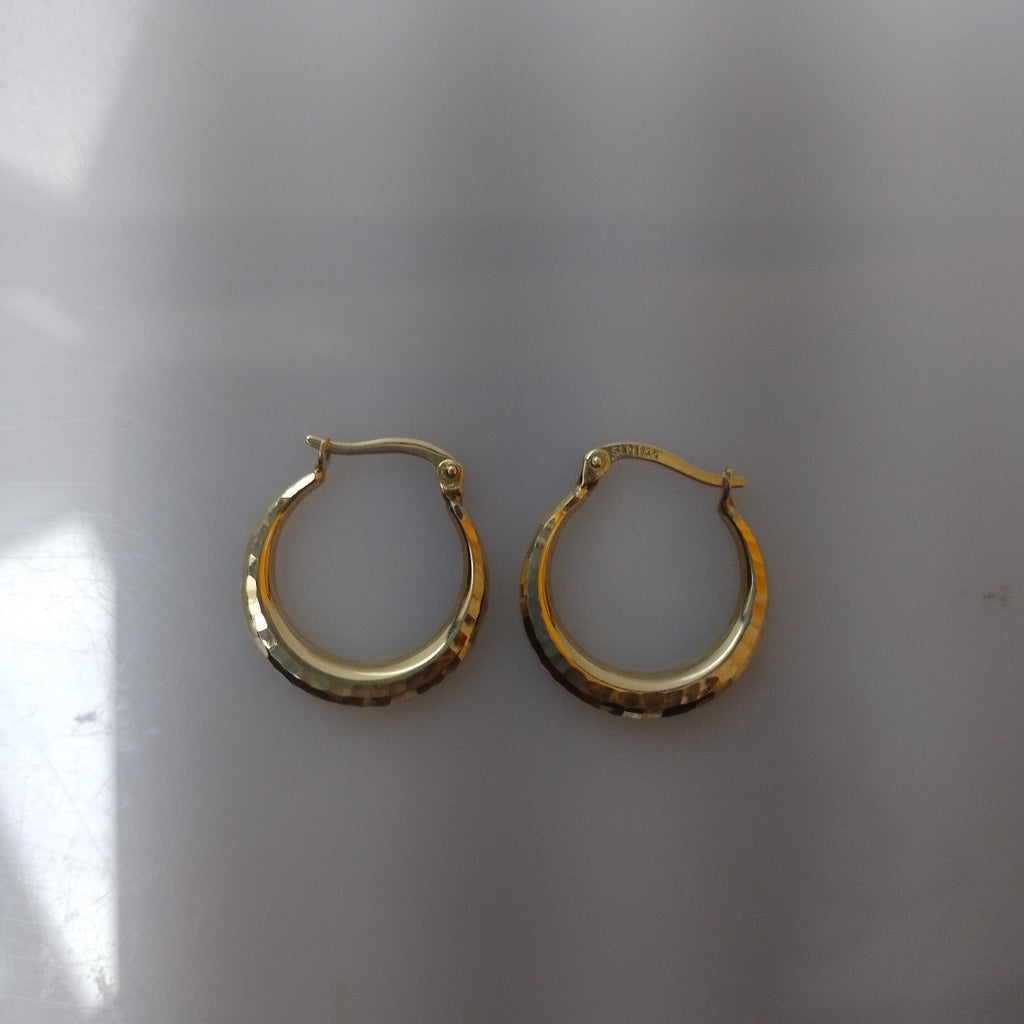 ARRACADAS PAR ORO 14 K 1.4 GRMS (SEMINUEVO)