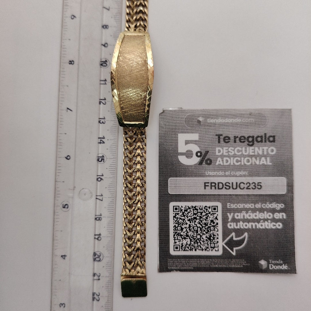 ESCLAVA ORO 10 K 29,80 GRMS (SEMINUEVO)