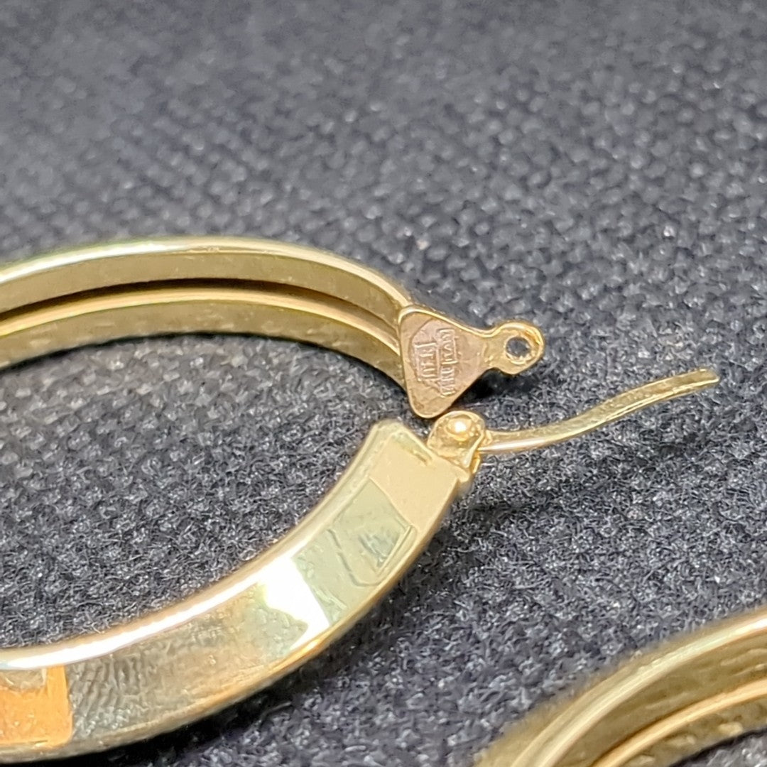 ARRACADAS PAR ORO 14 K 7.3 GRMS (SEMINUEVO)