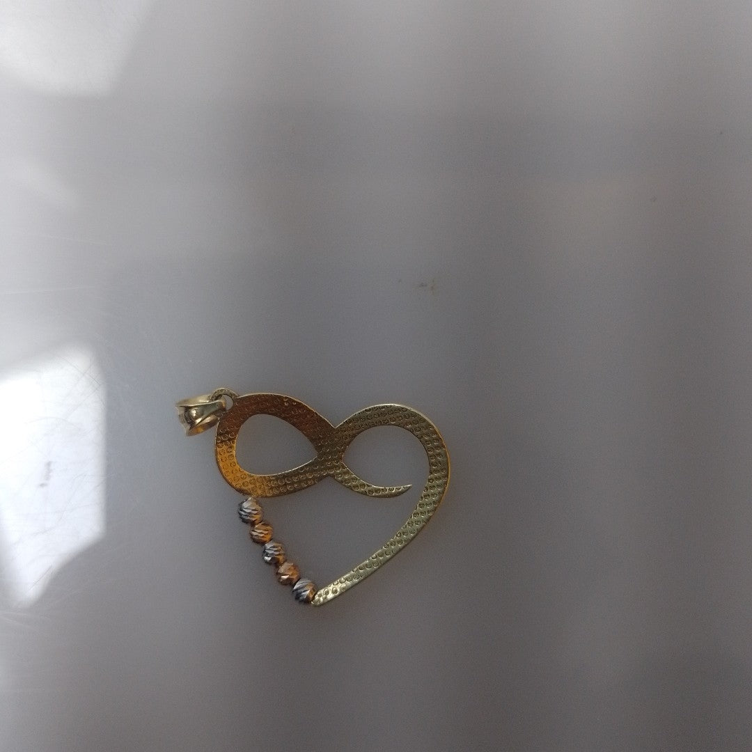 DIJE ORO, ORO COMBINADO 14 K 1 GRMS (SEMINUEVO)