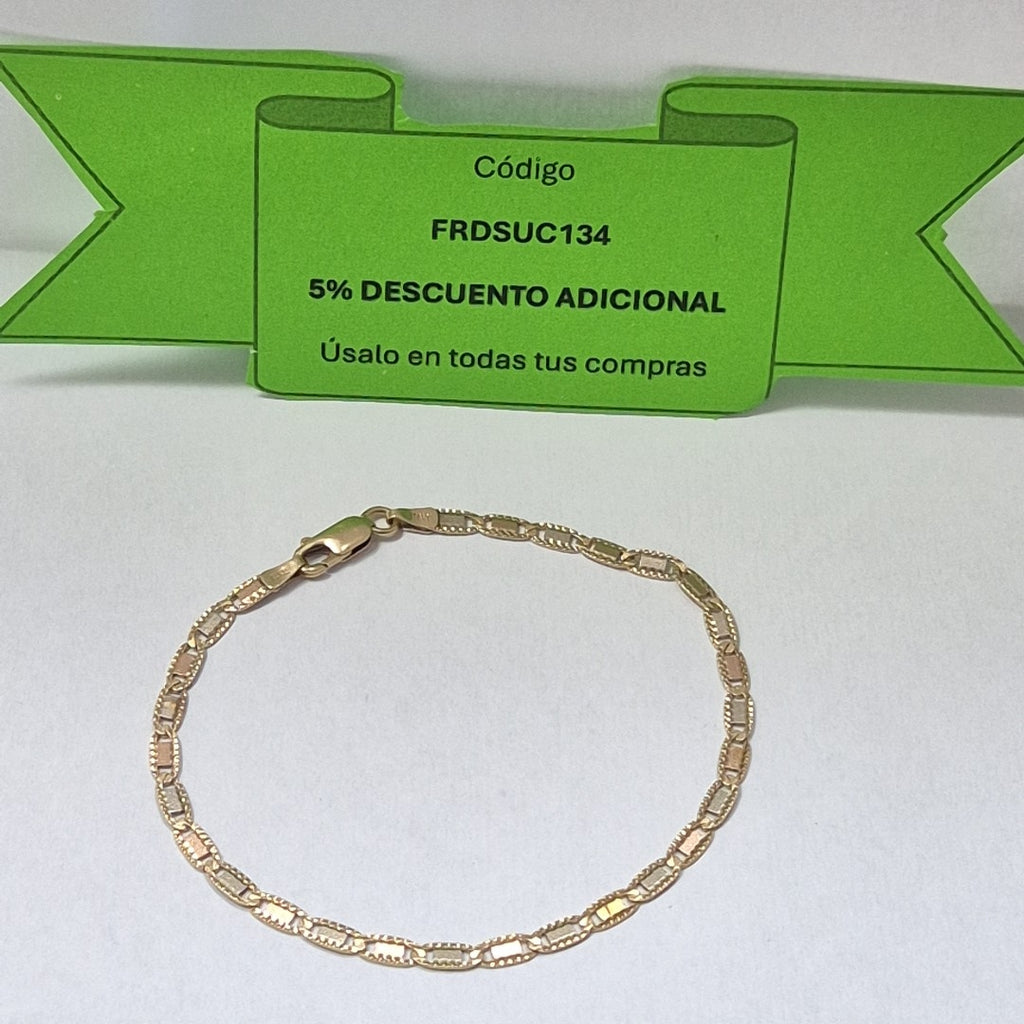 PULSERA ORO 14 K 4.2 GRMS (SEMINUEVO)
