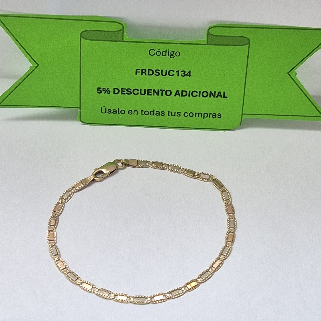 PULSERA ORO 14 K 4.2 GRMS (SEMINUEVO)