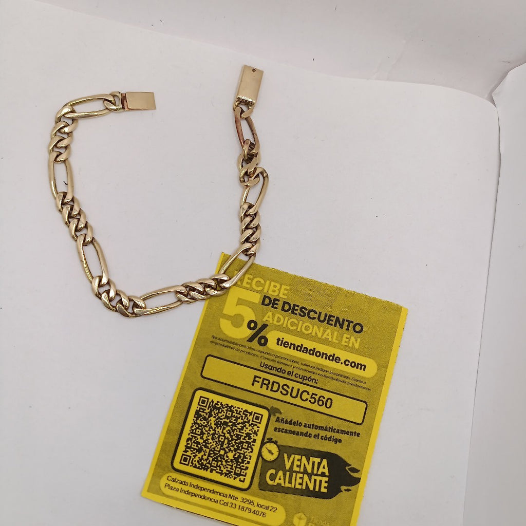 PULSERA ORO 10 K 16.8 GRMS (SEMINUEVO)