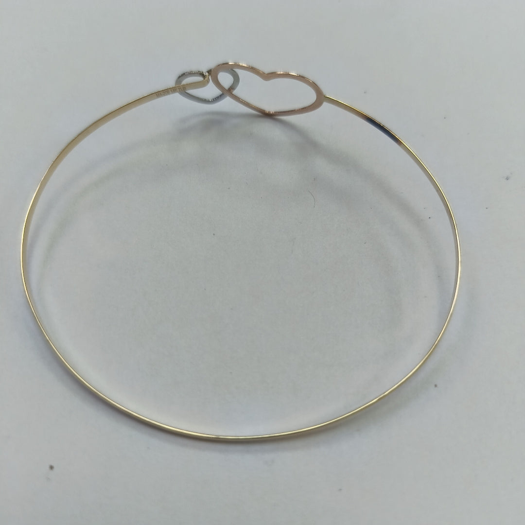 PULSERA RIGIDA ORO 14 K 2.2 GRMS (SEMINUEVO)