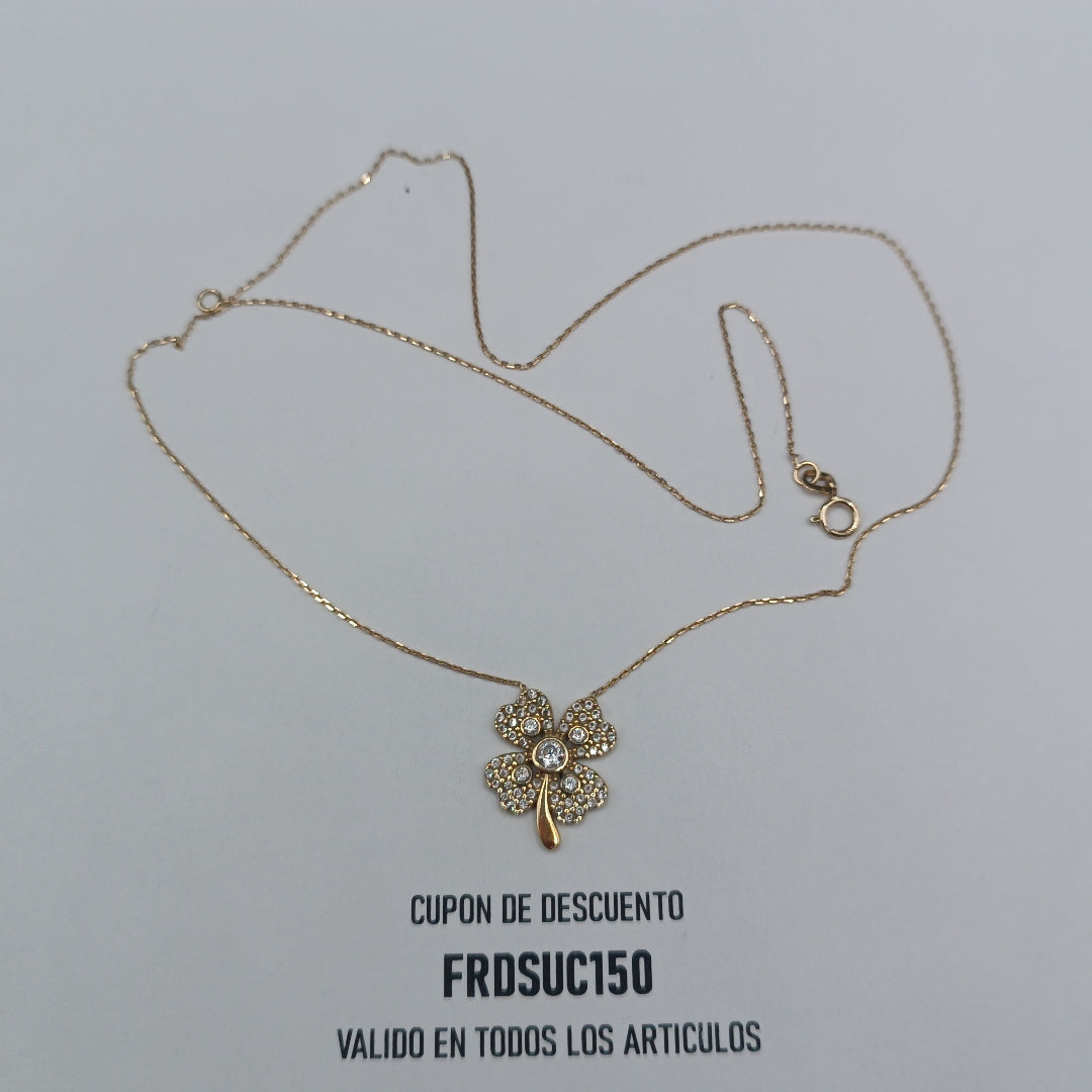 GARGANTILLA ORO 14 K 2.6 GRMS (SEMINUEVO)