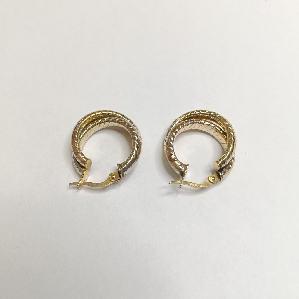 ARRACADAS PAR ORO 14 K 3.2 GRMS (SEMINUEVO)