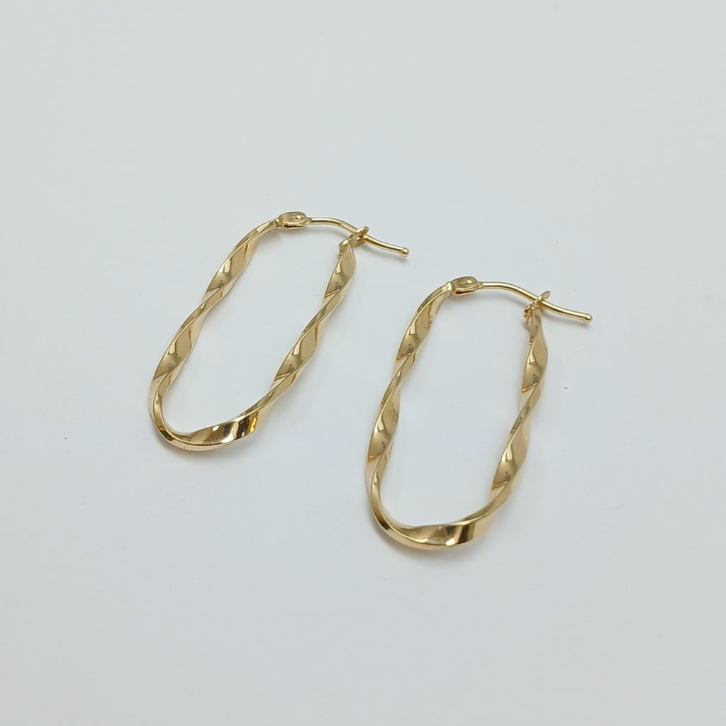 ARRACADAS PAR ORO 14 K 1,20 GRMS (SEMINUEVO)
