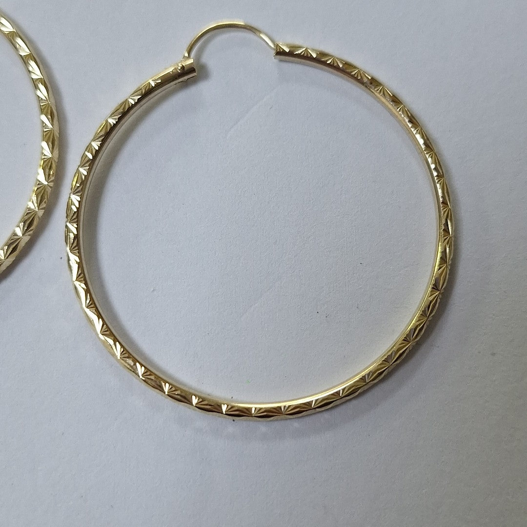 ARRACADAS PAR ORO 10 K 3.2 GRMS (SEMINUEVO)