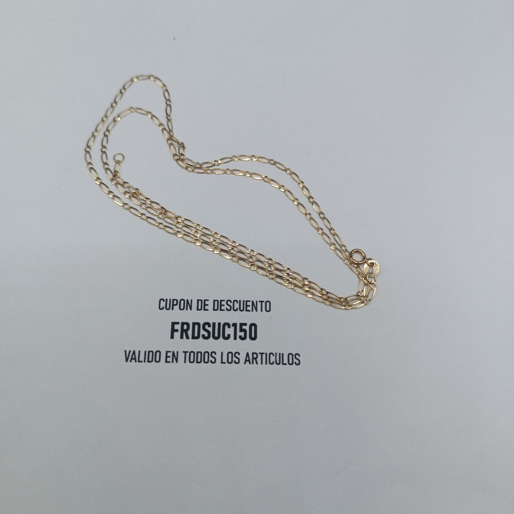 CADENA ORO 14 K 2 GRMS (SEMINUEVO)