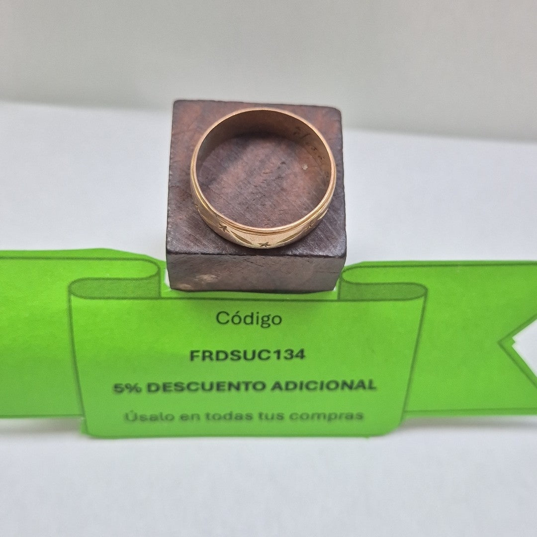 ANILLO ORO 8 K 5.2 GRMS (SEMINUEVO)