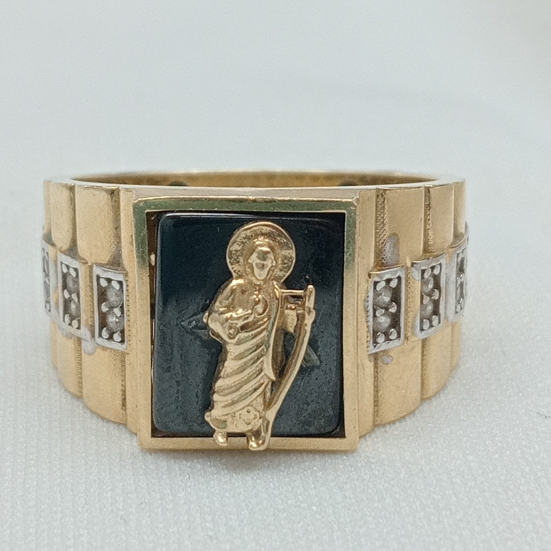 ANILLO ORO 10 K 7.5 GRMS (SEMINUEVO)
