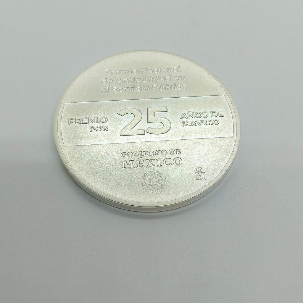 MEDALLA CONMEMORATIVA PLATA 27.9 GRMS (SEMINUEVO)