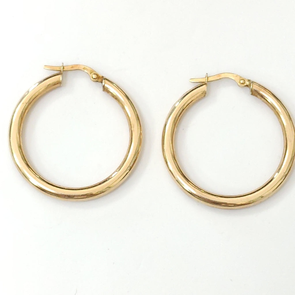 ARRACADAS PAR ORO 14 K 2.8 GRMS (SEMINUEVO)