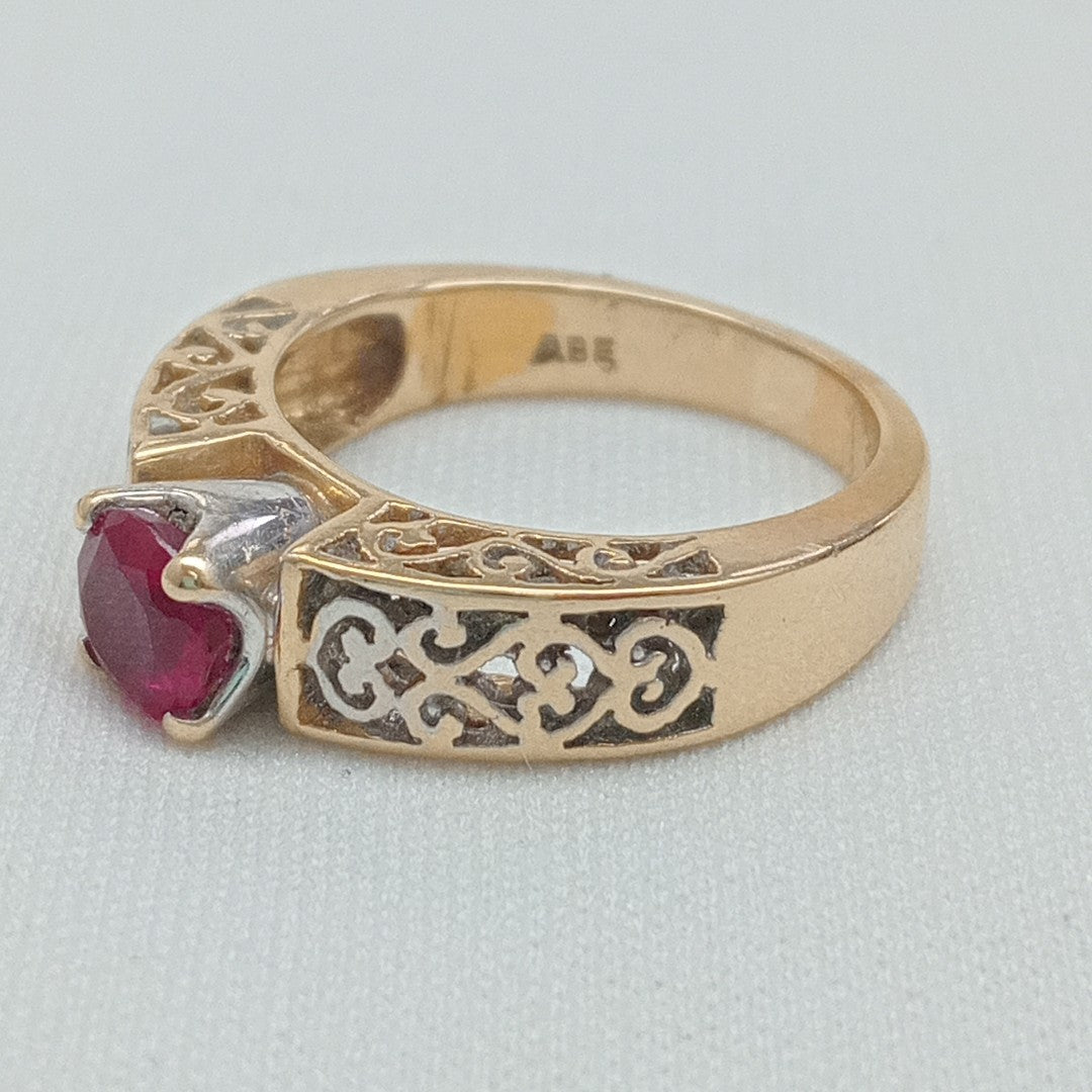 ANILLO ORO 14 K 6.7 GRMS (SEMINUEVO)