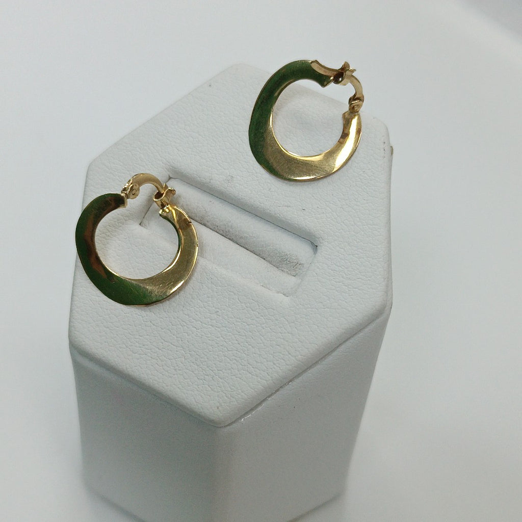 ARRACADAS PAR ORO 14 K 1,50 GRMS (SEMINUEVO)