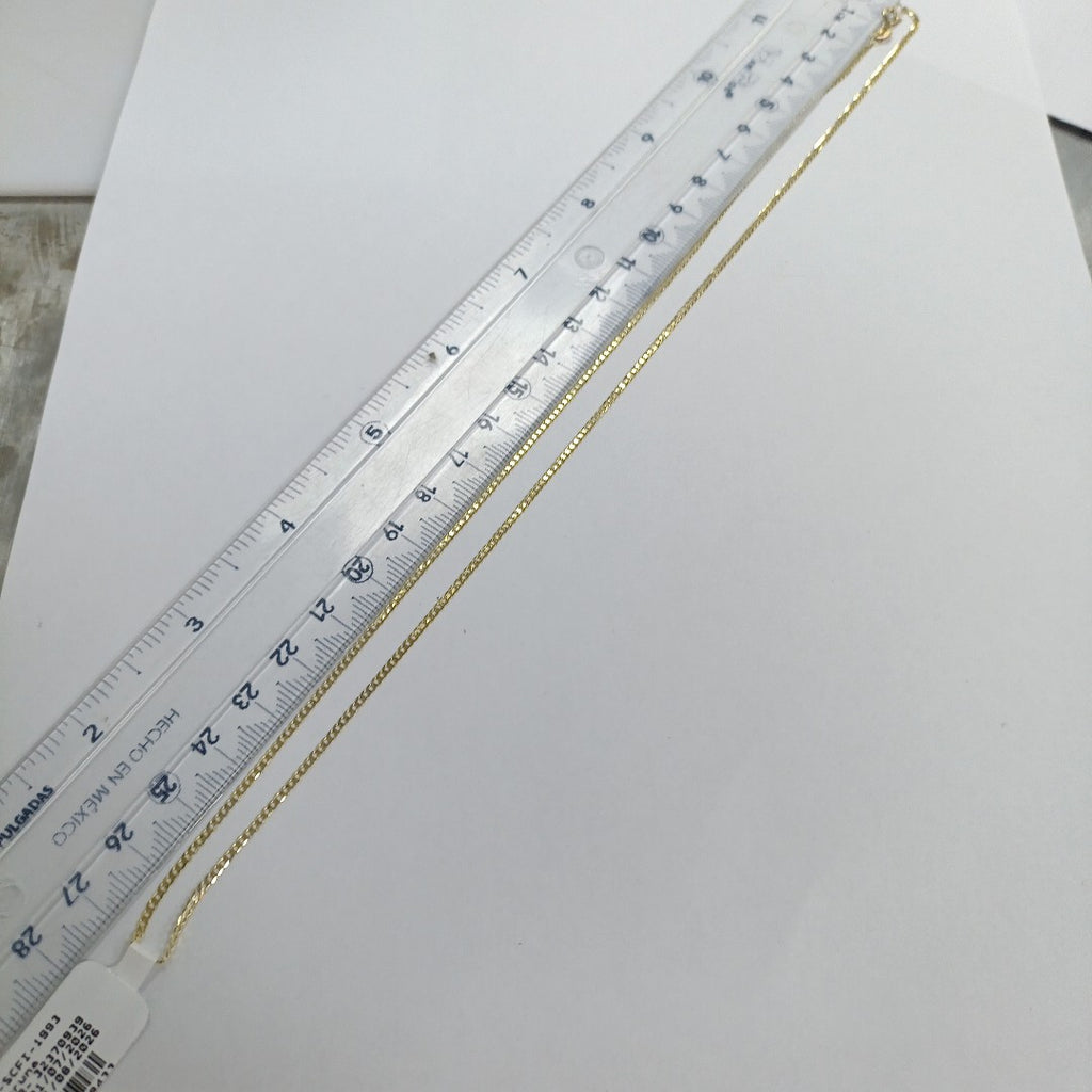 CADENA ORO 14 K 1,70 GRMS (SEMINUEVO)