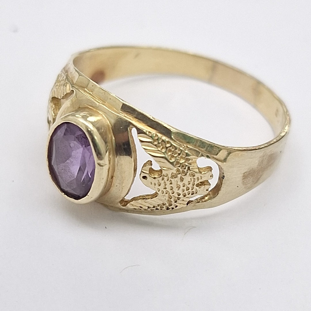 ANILLO ORO 10 K 4.5 GRMS (SEMINUEVO)