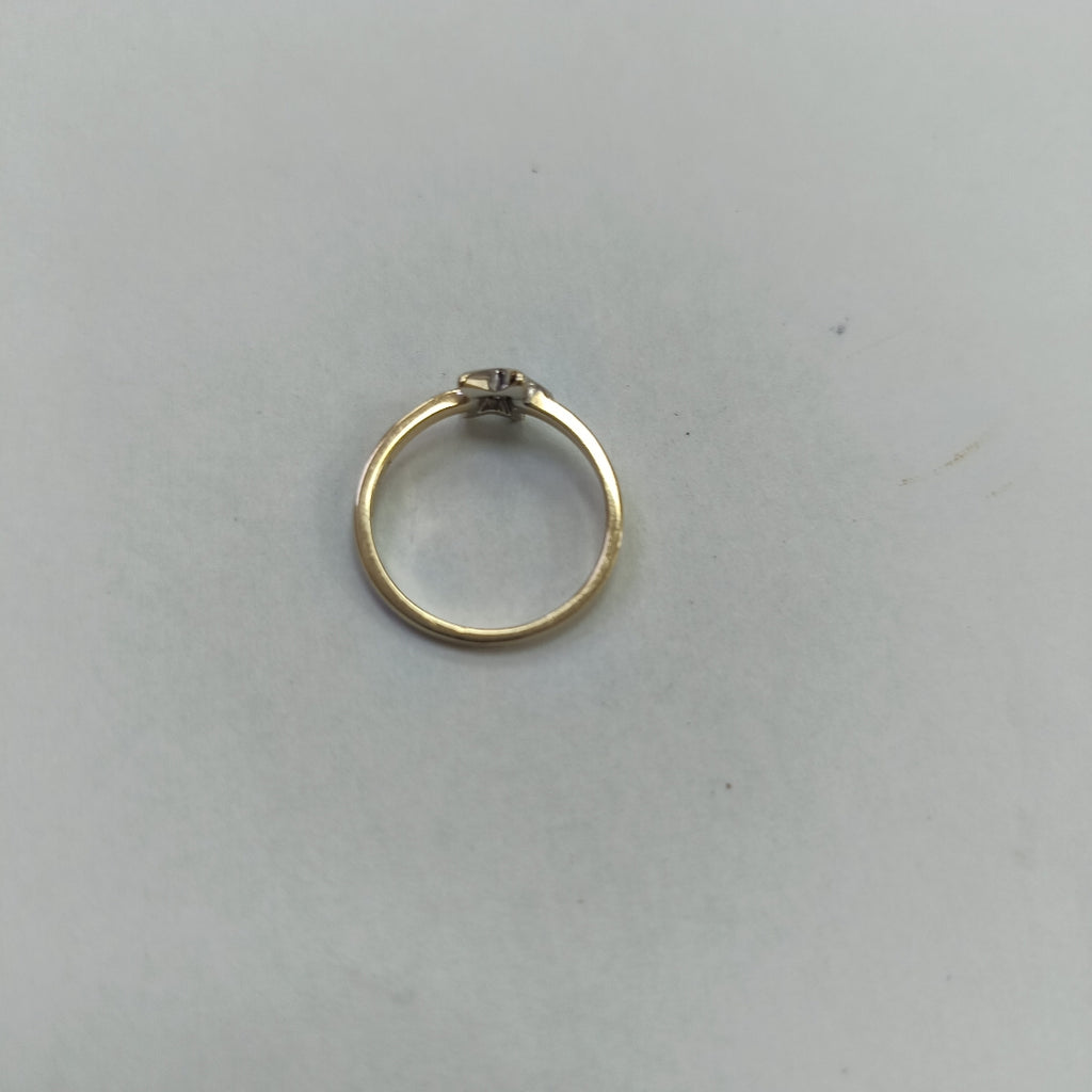 ANILLITO ORO COMBINADO 10 K 1.5 GRMS (SEMINUEVO)