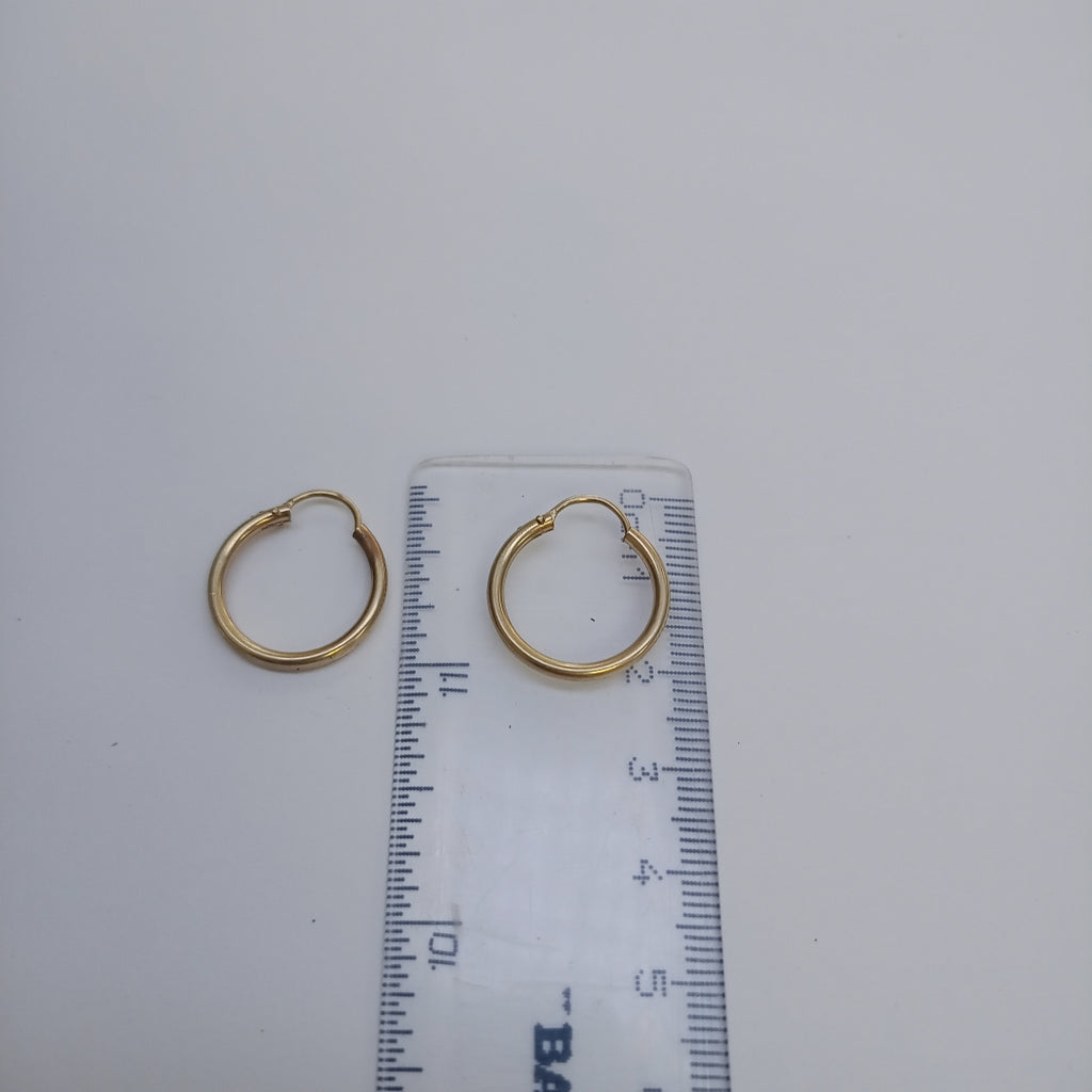 ARRACADAS PAR ORO 10 K 1.5 GRMS (SEMINUEVO)