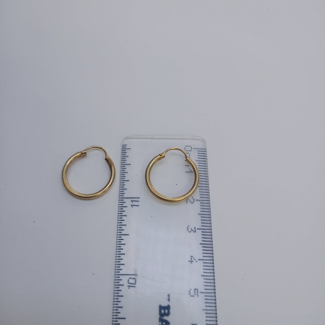 ARRACADAS PAR ORO 10 K 1.5 GRMS (SEMINUEVO)
