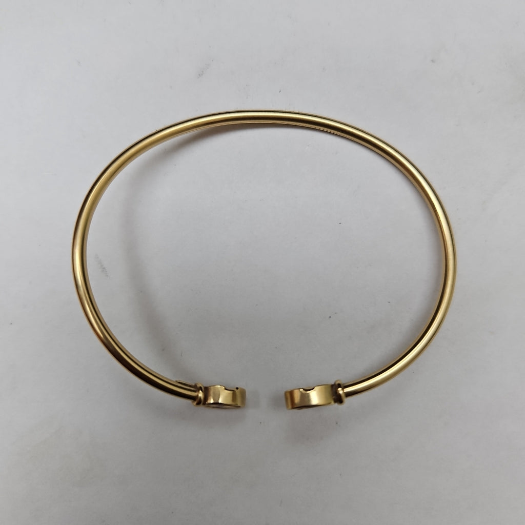 PULSERA RIGIDA ORO 14 K 4.9 GRMS (SEMINUEVO)