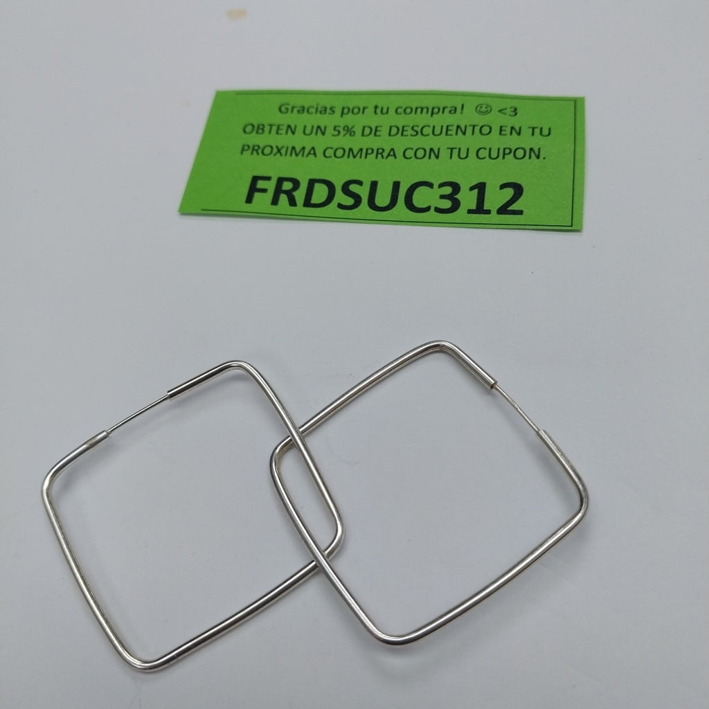 ARRACADAS PAR PLATA 3.9 GRMS (SEMINUEVO)