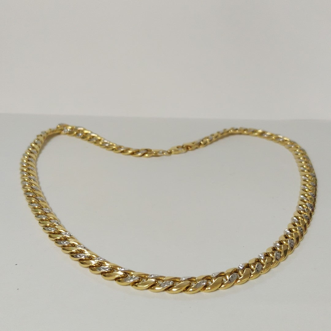 CADENA ORO,RODIADO 14 K 36,20 GRMS (SEMINUEVO)