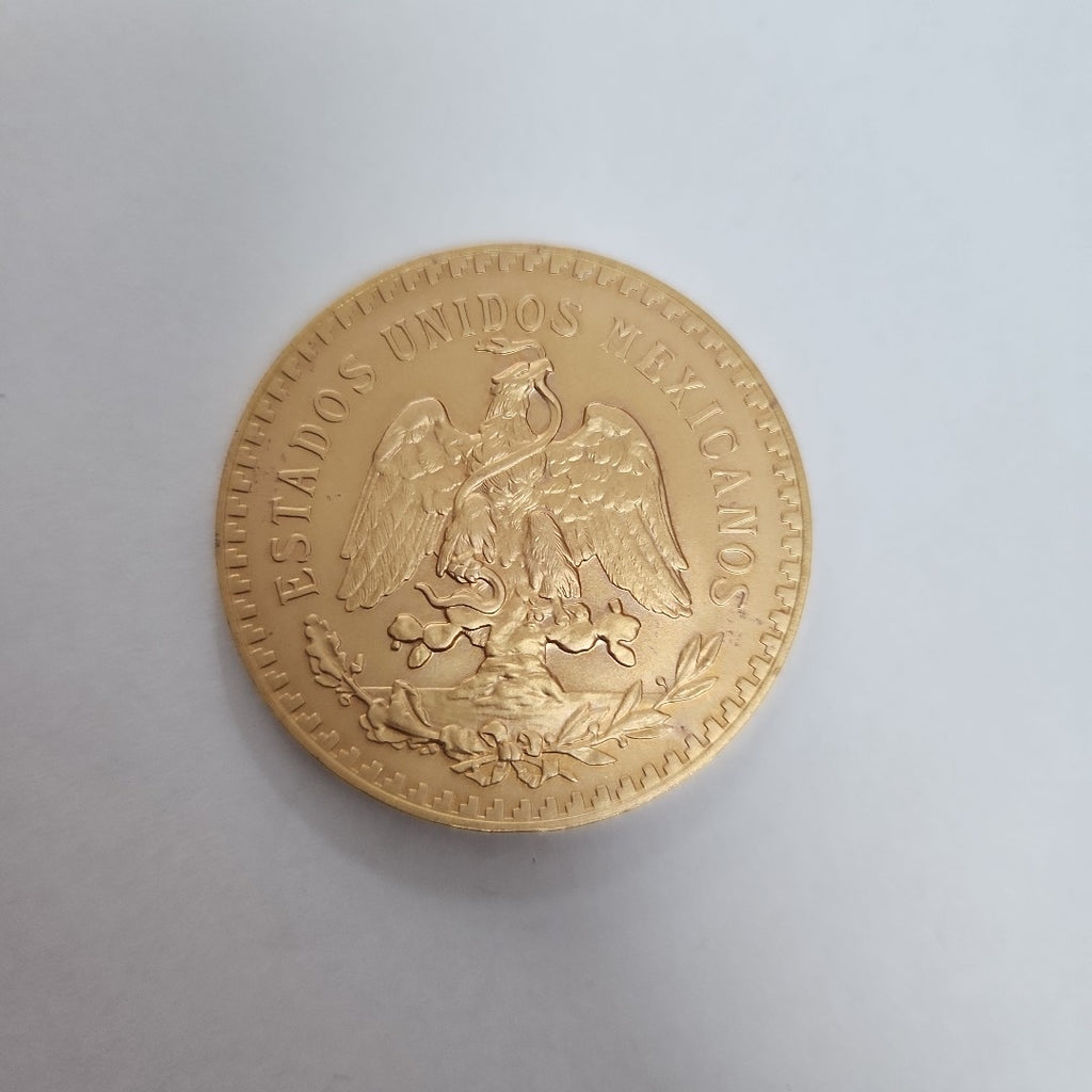 K1 41,60 GRMS 21 K IDENTIFICACIÓN MONEDA NOMINATIVA MONEDAS PESOS 50 PESOS (SEMINUEVO)