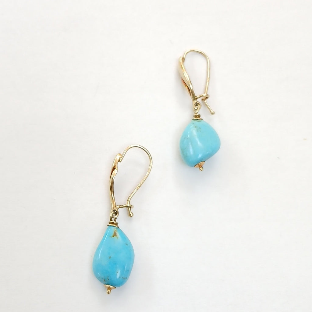 ARETES PAR ORO 14 K 3.8 GRMS (SEMINUEVO)