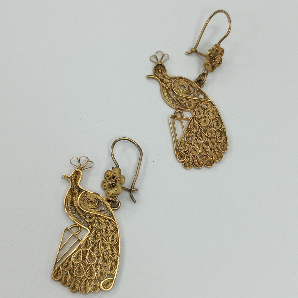 ARETES PAR ORO 8 K 4.8 GRMS (SEMINUEVO)