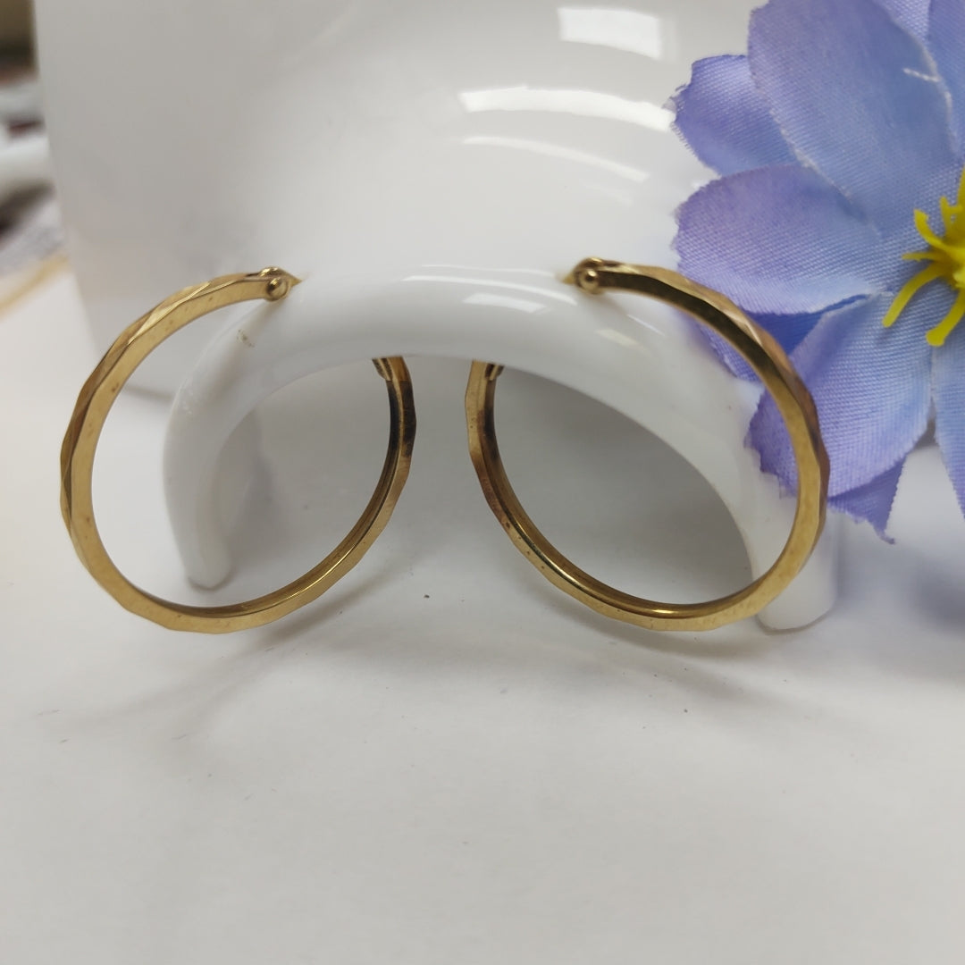ARRACADAS PAR ORO 14 K 3,60 GRMS (SEMINUEVO)