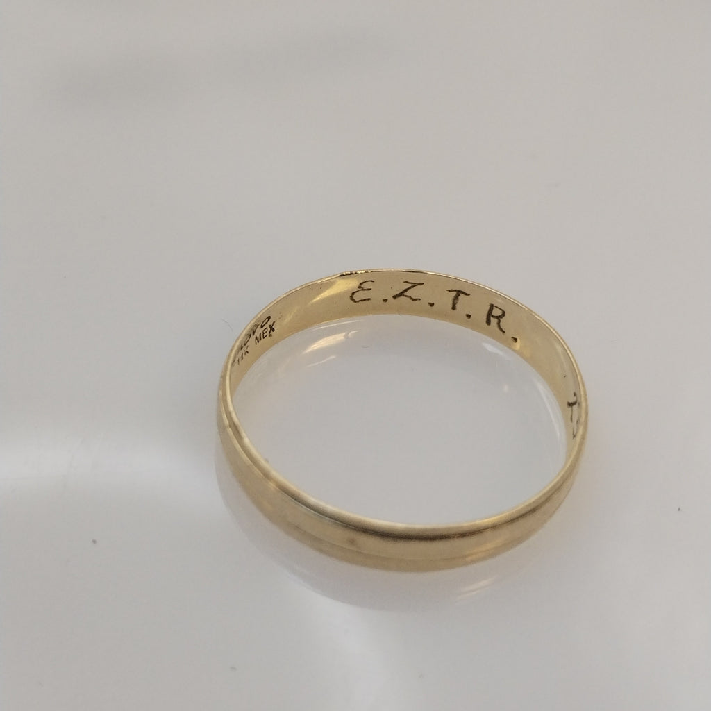 ARGOLLA ORO 14 K 1.9 GRMS (SEMINUEVO)
