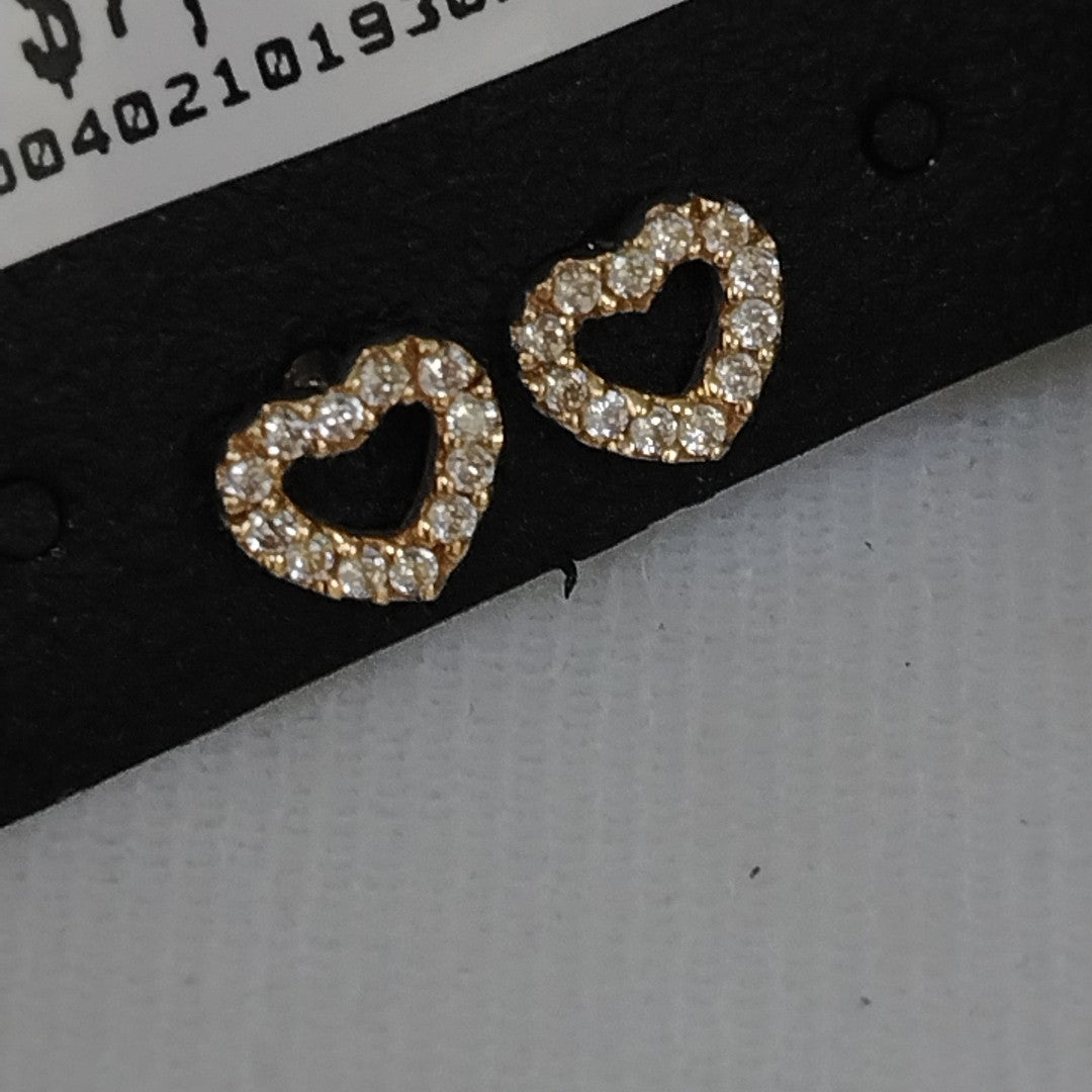 BROQUELES PAR ORO 14 K 1.1 GRMS (SEMINUEVO)