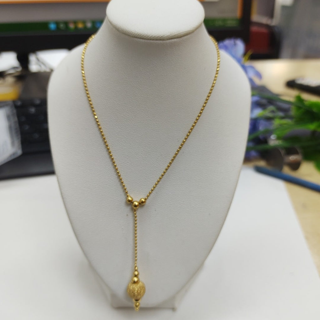 GARGANTILLA ORO 14 K 4,40 GRMS (SEMINUEVO)