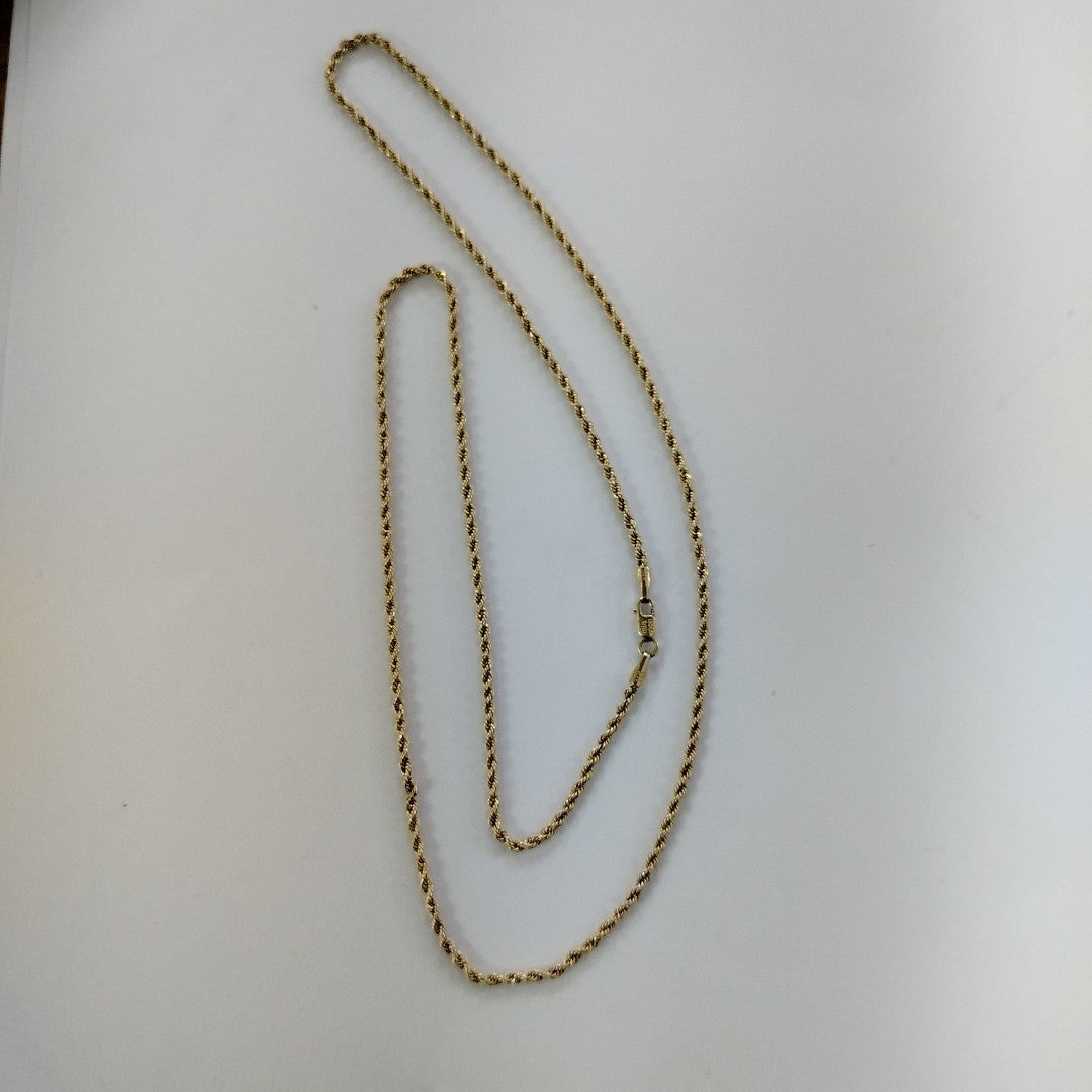 CADENA ORO 14 K 3.5 GRMS (SEMINUEVO)