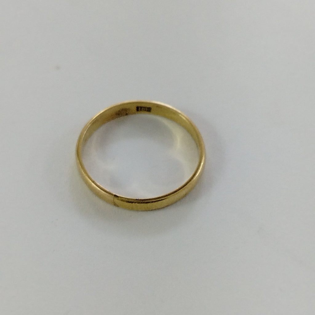 ARGOLLA ORO 18 K 2.3 GRMS (SEMINUEVO)