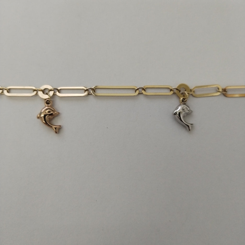 BRAZALETE ORO 14 K 3.5 GRMS (SEMINUEVO)