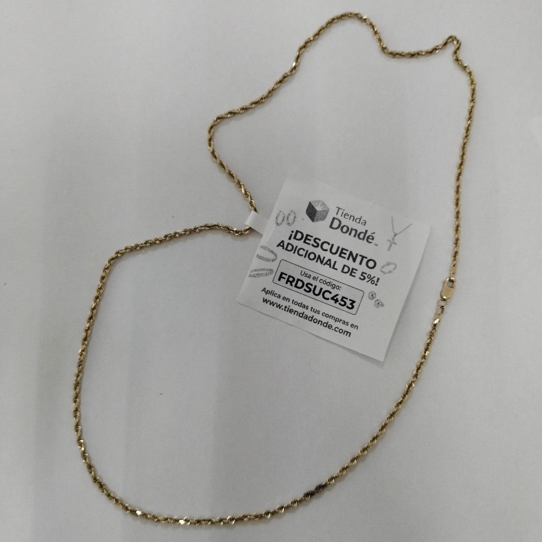 CADENA ORO 14 K 6,20 GRMS (SEMINUEVO)